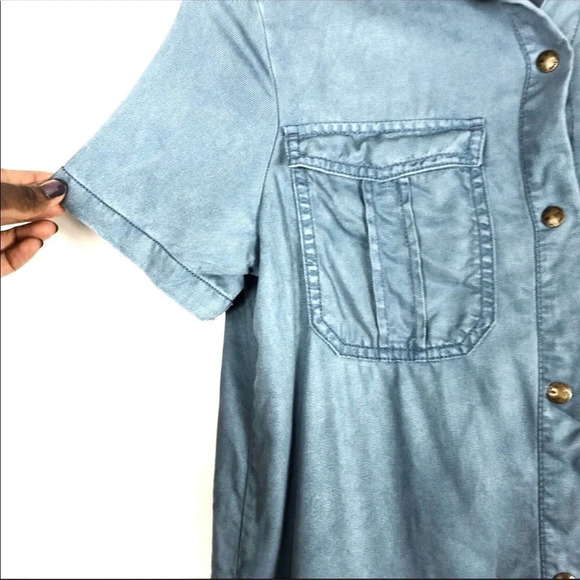 Max Jeans | Utility Military Chambray Dress - Picture 3 of 7